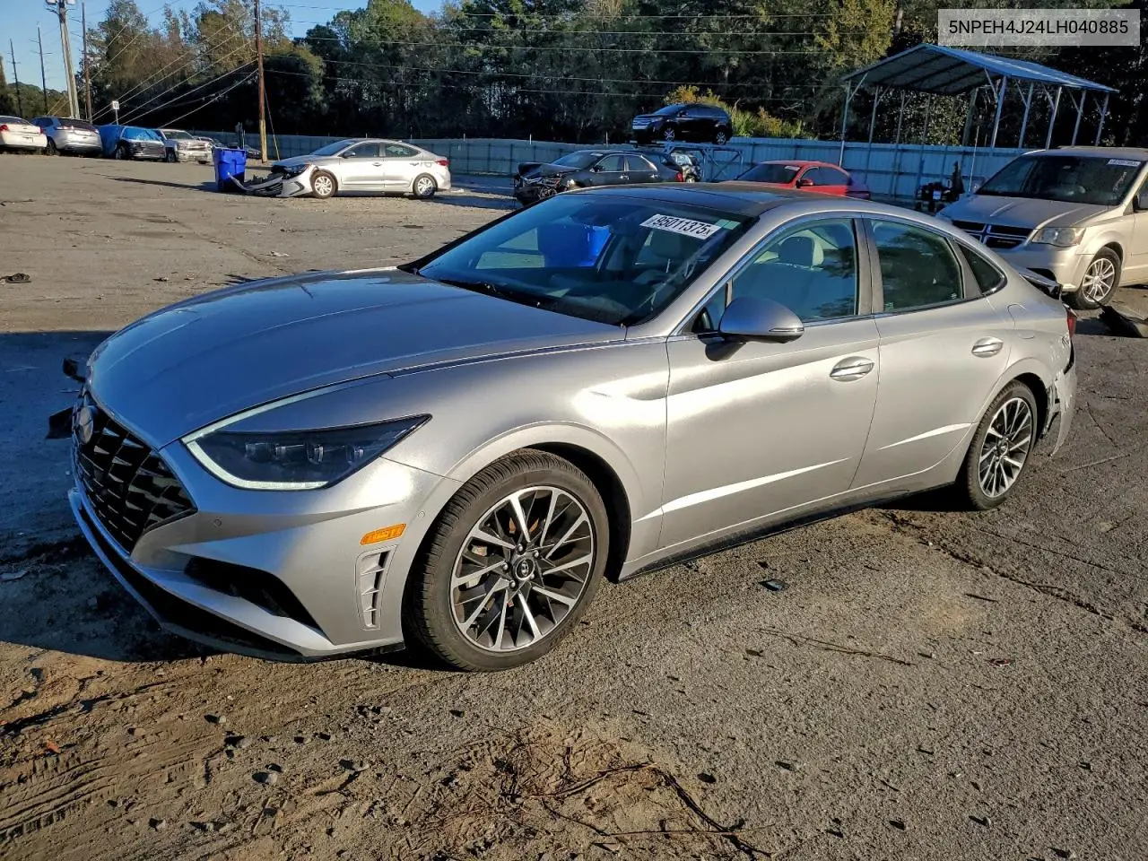 5NPEH4J24LH040885 2020 Hyundai Sonata Limited