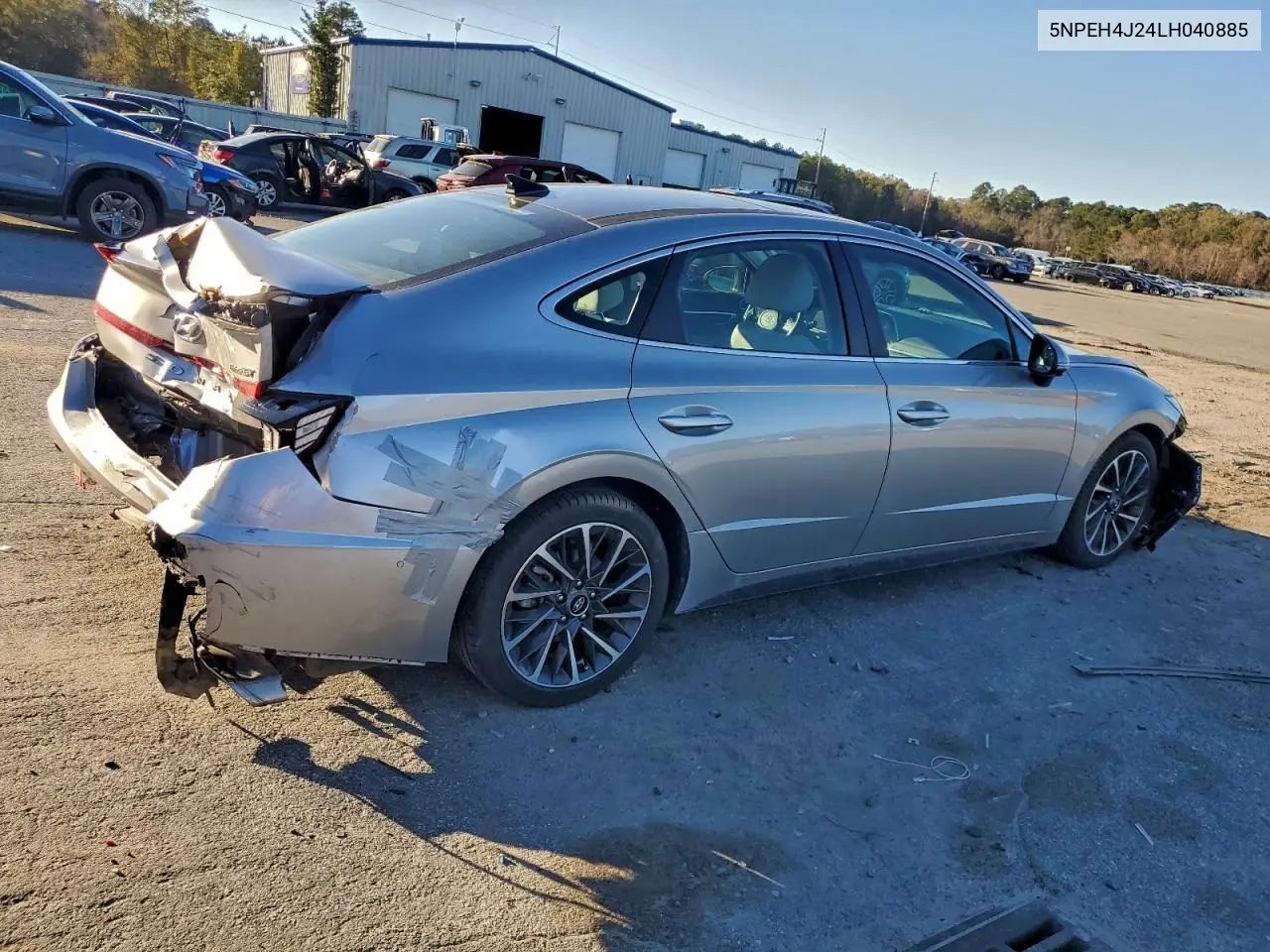 5NPEH4J24LH040885 2020 Hyundai Sonata Limited