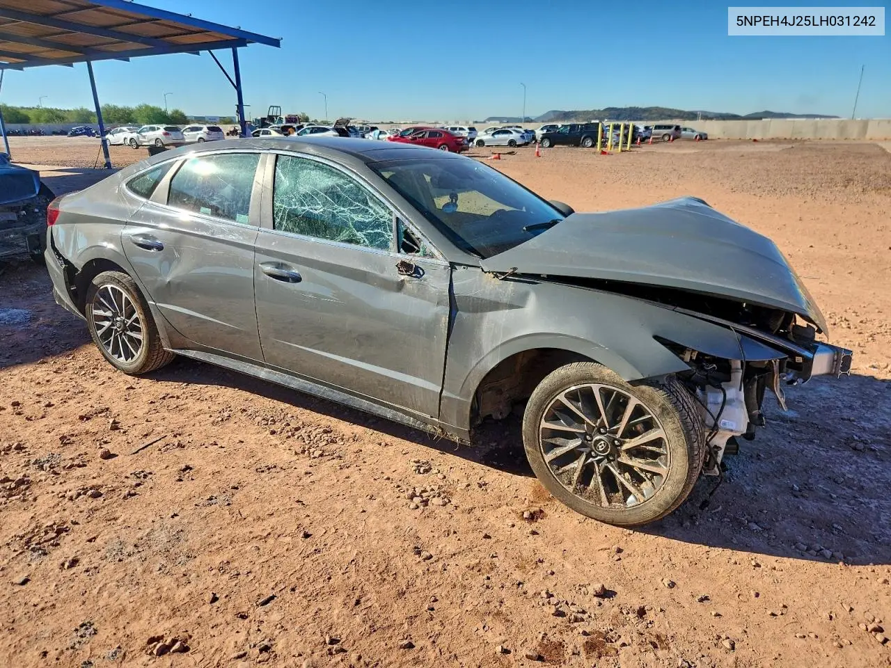 5NPEH4J25LH031242 2020 Hyundai Sonata Limited