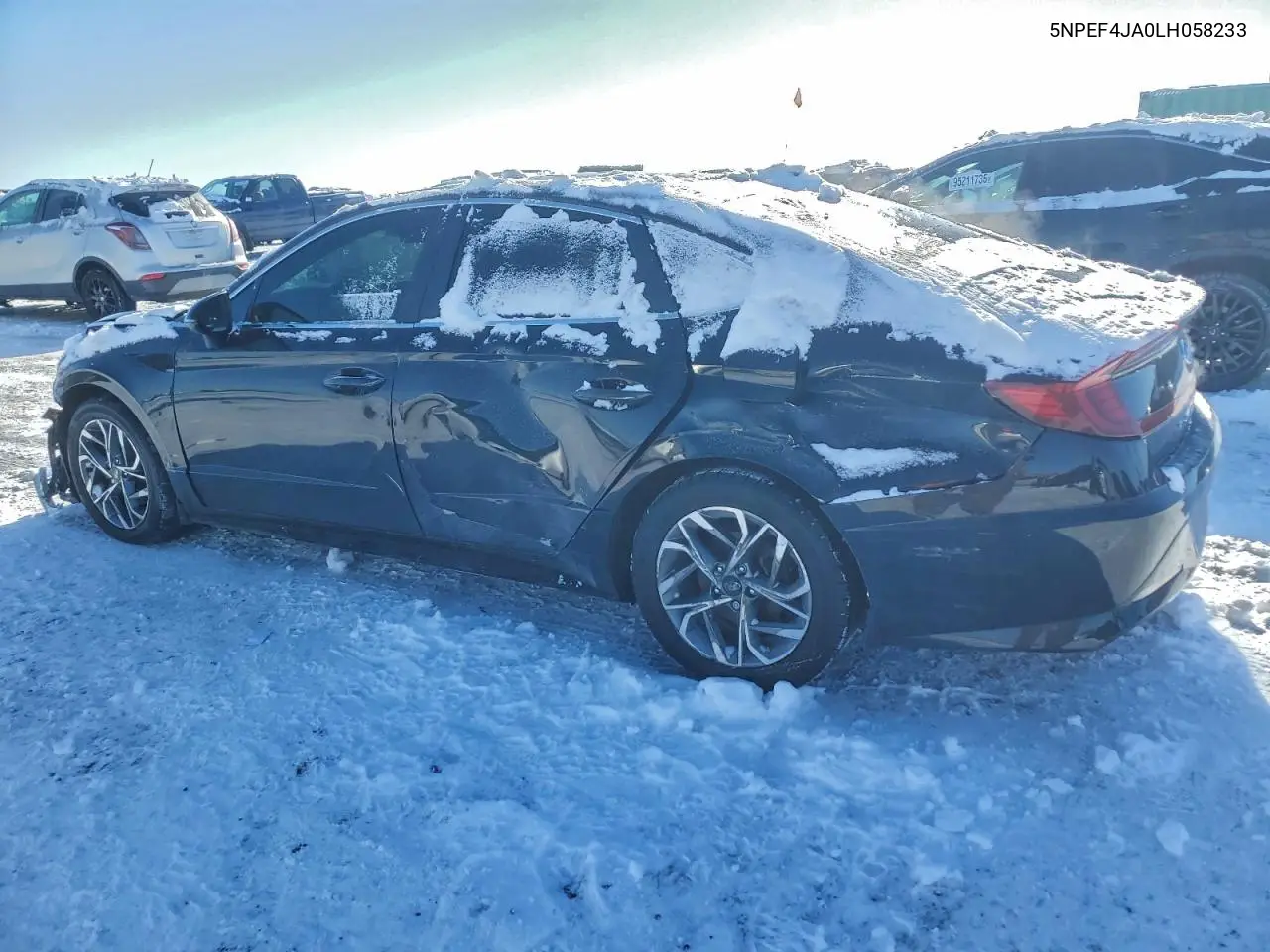 5NPEF4JA0LH058233 2020 Hyundai Sonata Sel
