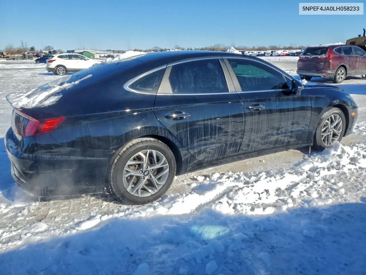 5NPEF4JA0LH058233 2020 Hyundai Sonata Sel