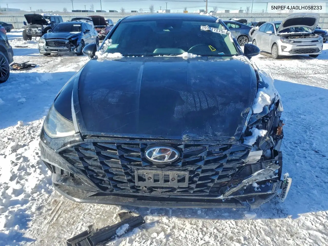 5NPEF4JA0LH058233 2020 Hyundai Sonata Sel