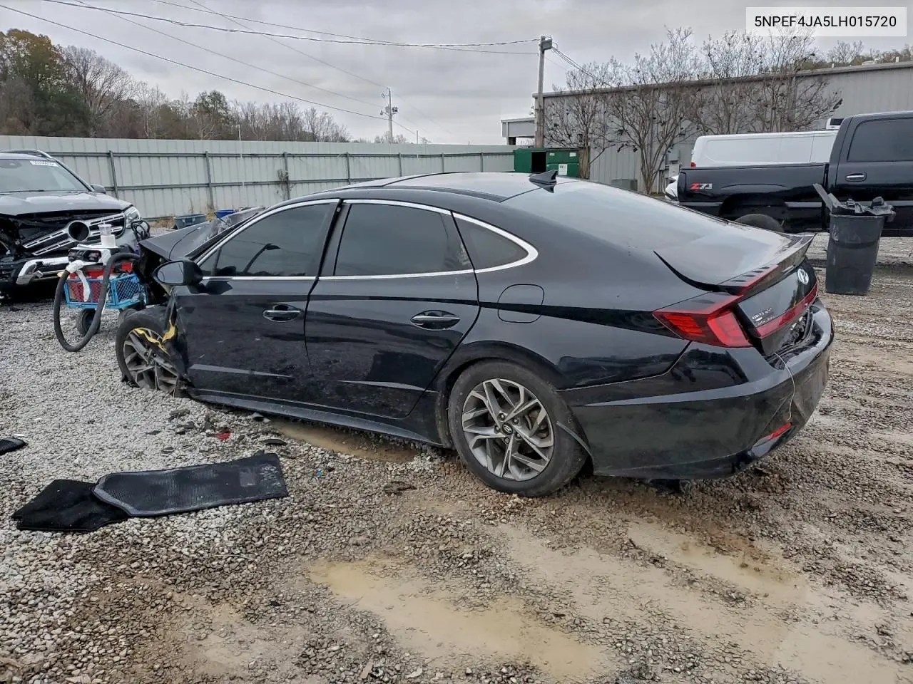 5NPEF4JA5LH015720 2020 Hyundai Sonata Sel