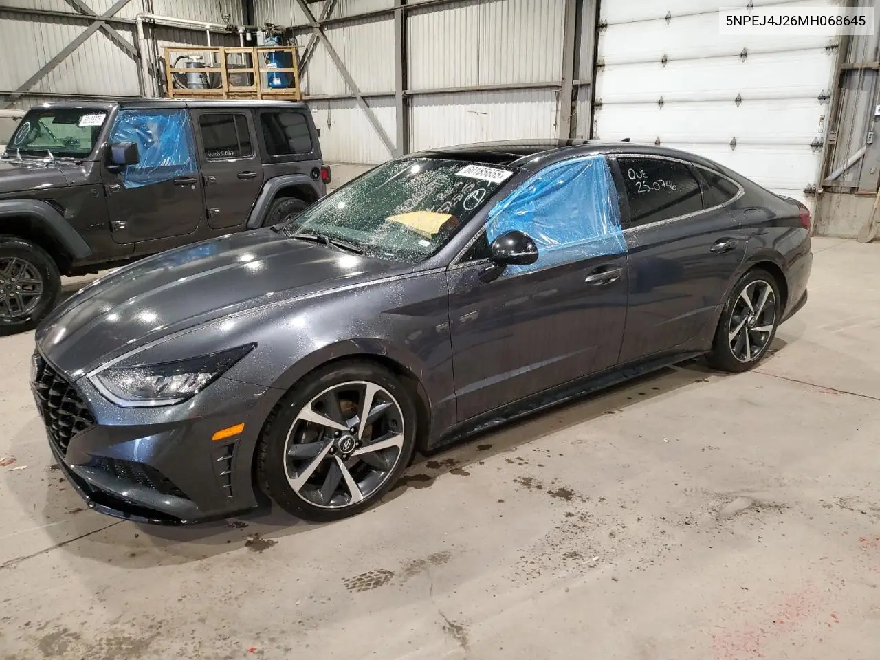 5NPEJ4J26MH068645 2021 Hyundai Sonata Sel Plus