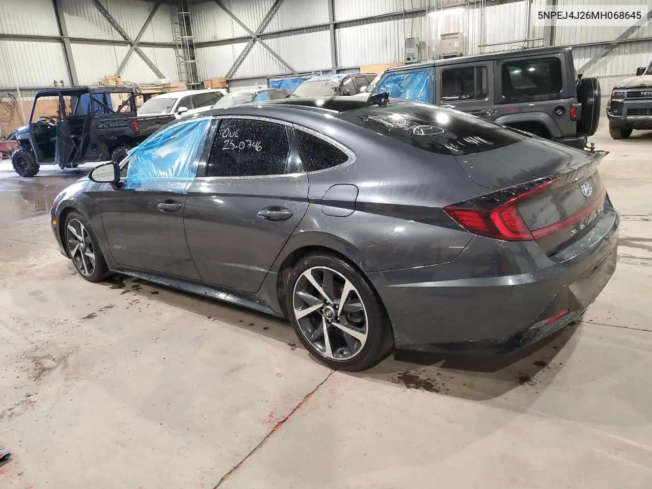 5NPEJ4J26MH068645 2021 Hyundai Sonata Sel Plus