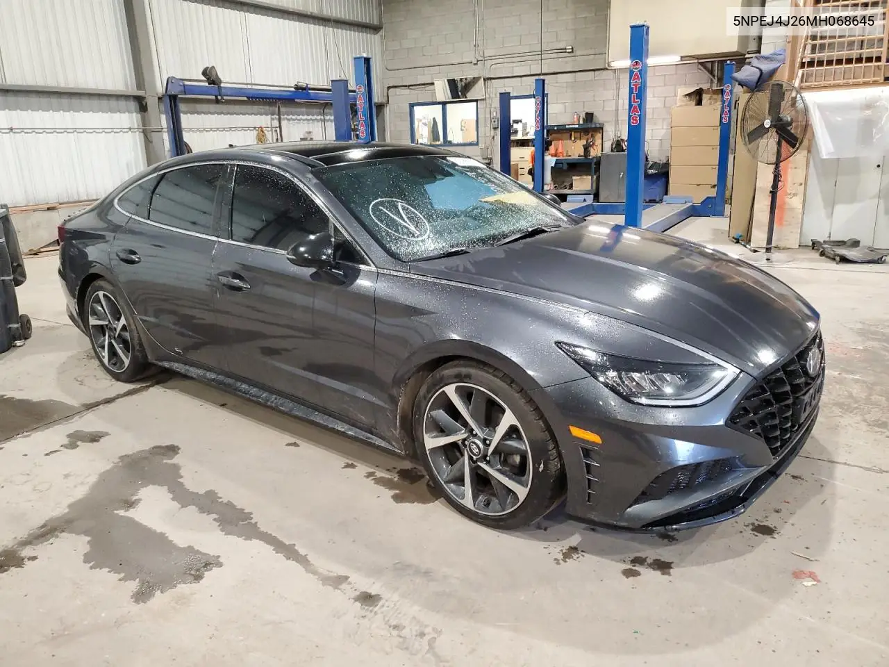 5NPEJ4J26MH068645 2021 Hyundai Sonata Sel Plus