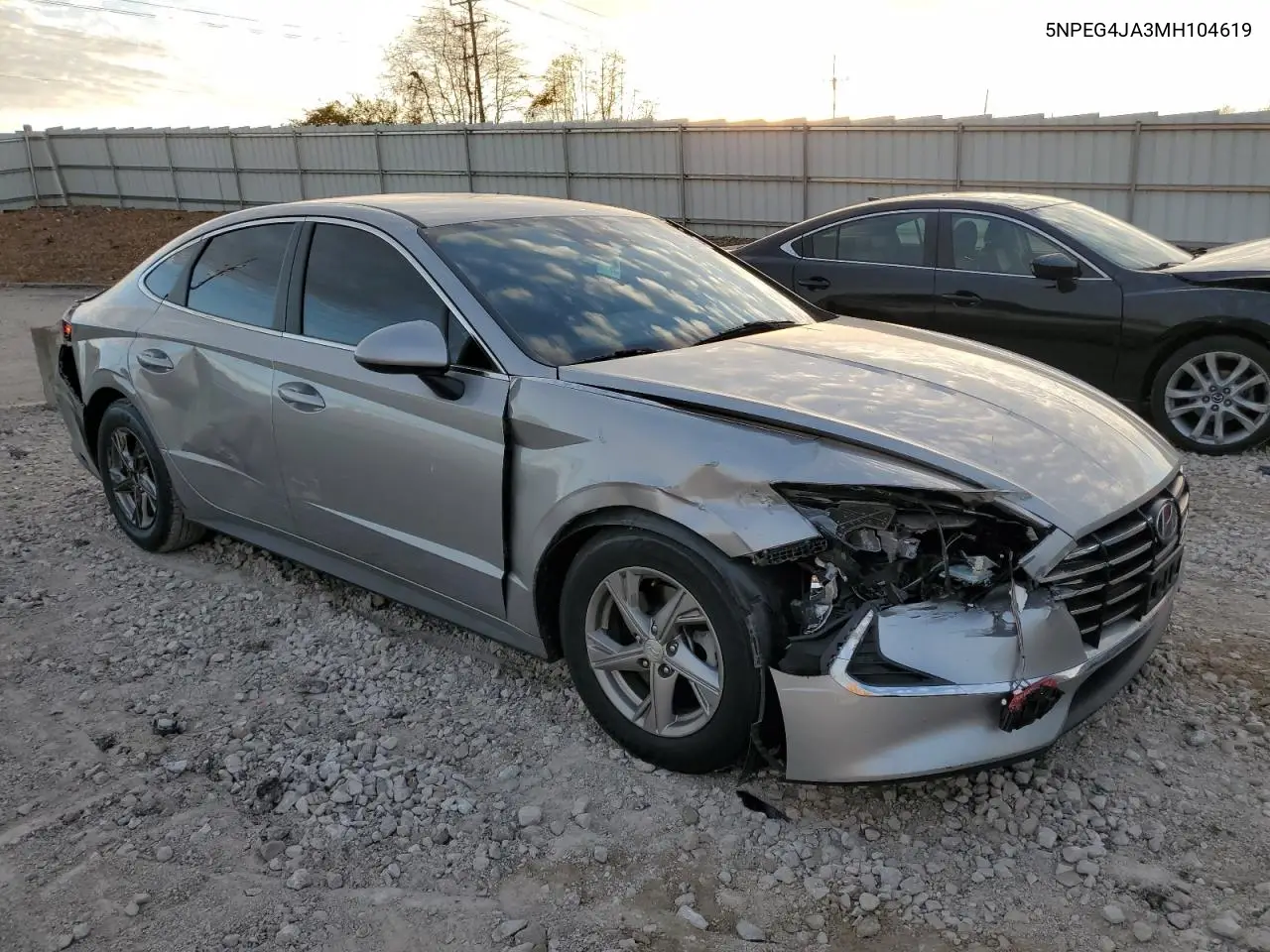 5NPEG4JA3MH104619 2021 Hyundai Sonata Se