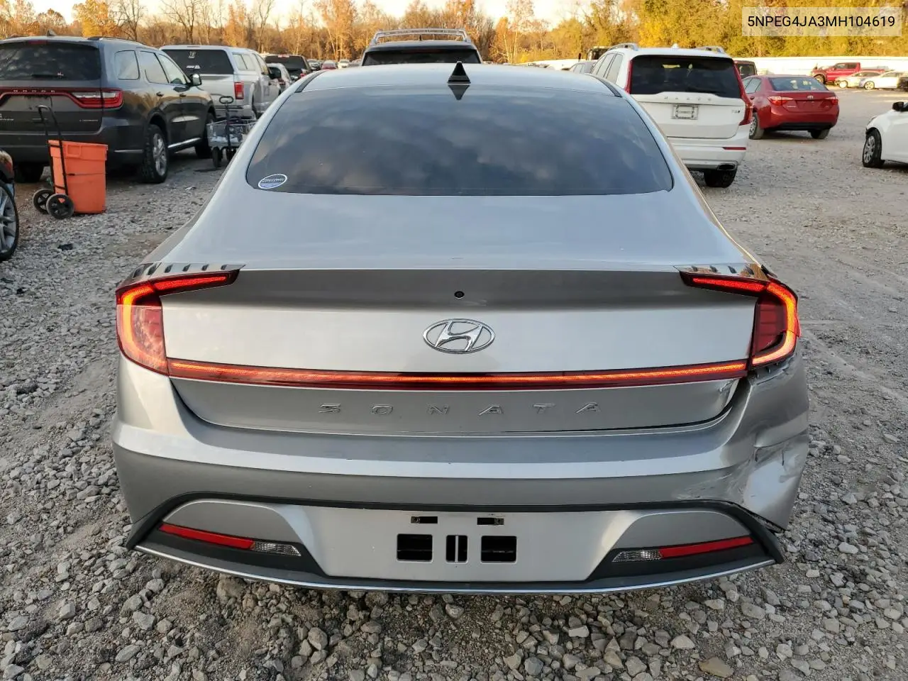 5NPEG4JA3MH104619 2021 Hyundai Sonata Se