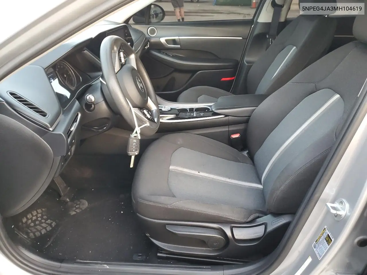 5NPEG4JA3MH104619 2021 Hyundai Sonata Se