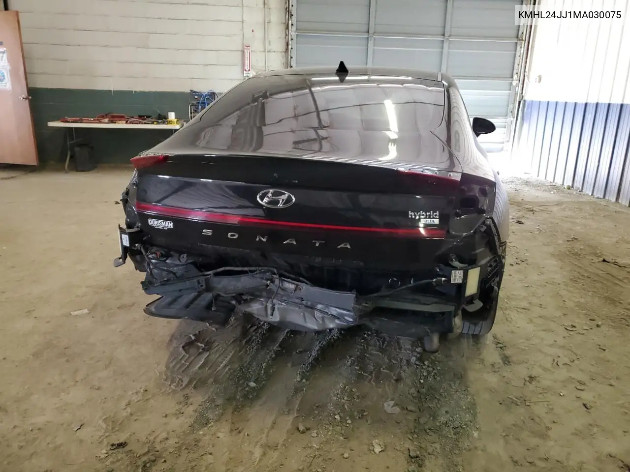 KMHL24JJ1MA030075 2021 Hyundai Sonata Hybrid