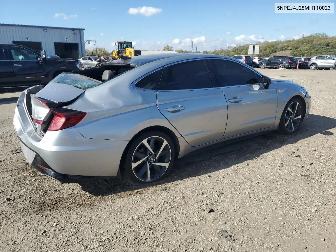 5NPEJ4J28MH110023 2021 Hyundai Sonata Sel Plus