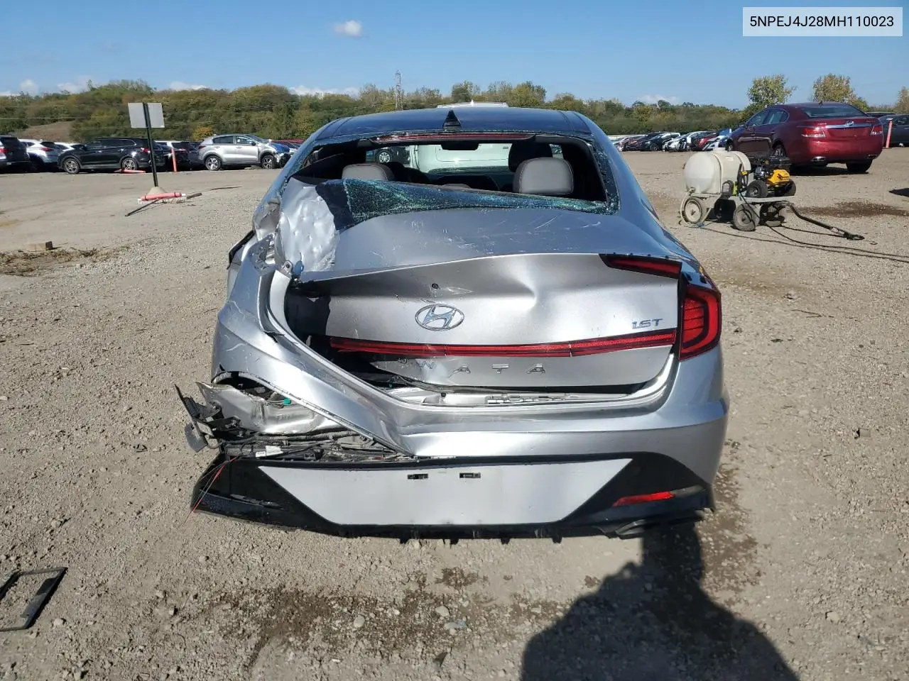 5NPEJ4J28MH110023 2021 Hyundai Sonata Sel Plus