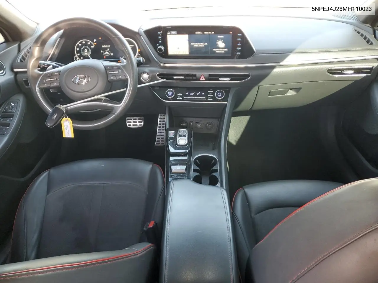 5NPEJ4J28MH110023 2021 Hyundai Sonata Sel Plus
