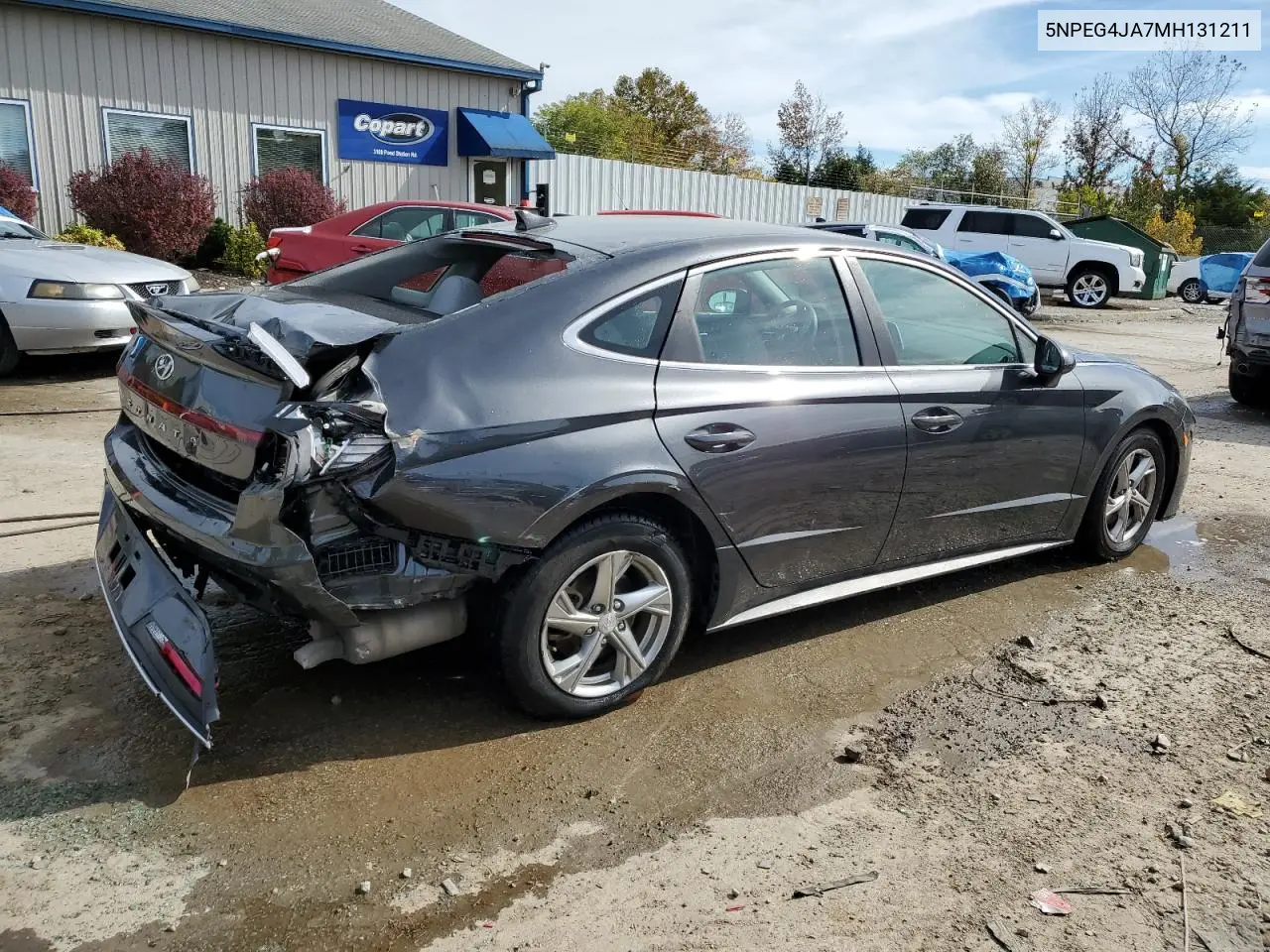 5NPEG4JA7MH131211 2021 Hyundai Sonata Se