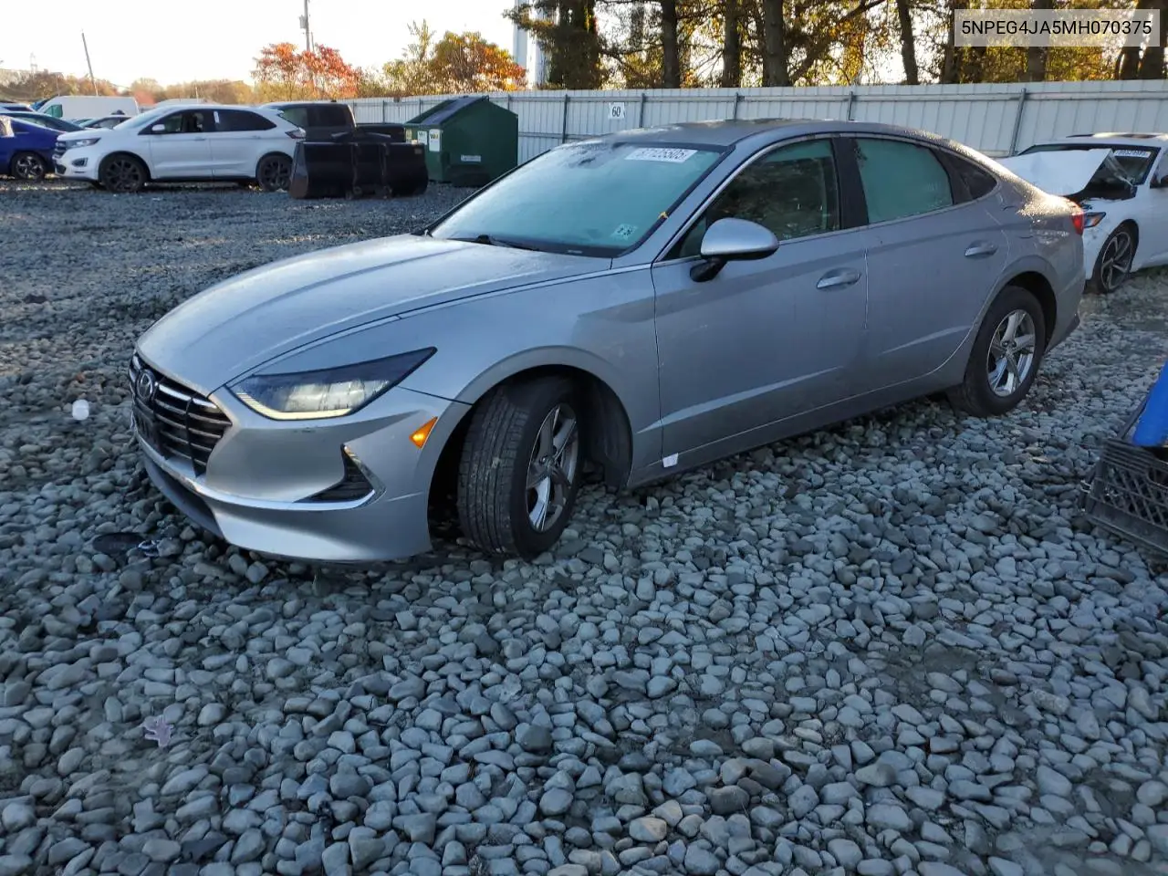 5NPEG4JA5MH070375 2021 Hyundai Sonata Se