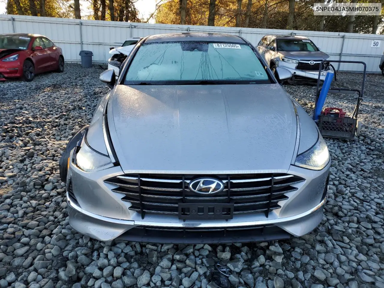 5NPEG4JA5MH070375 2021 Hyundai Sonata Se
