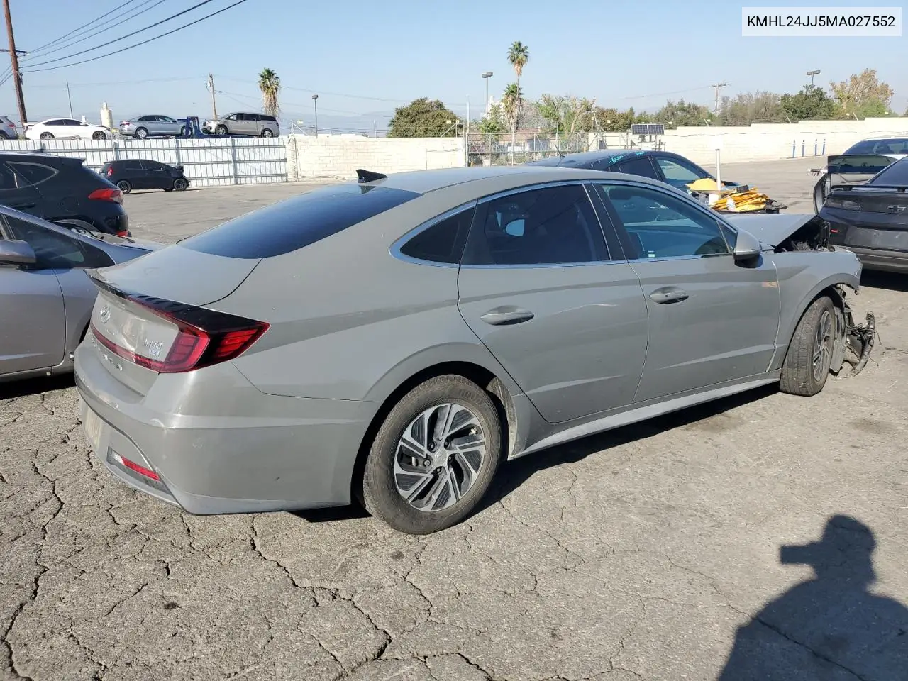 KMHL24JJ5MA027552 2021 Hyundai Sonata Hybrid