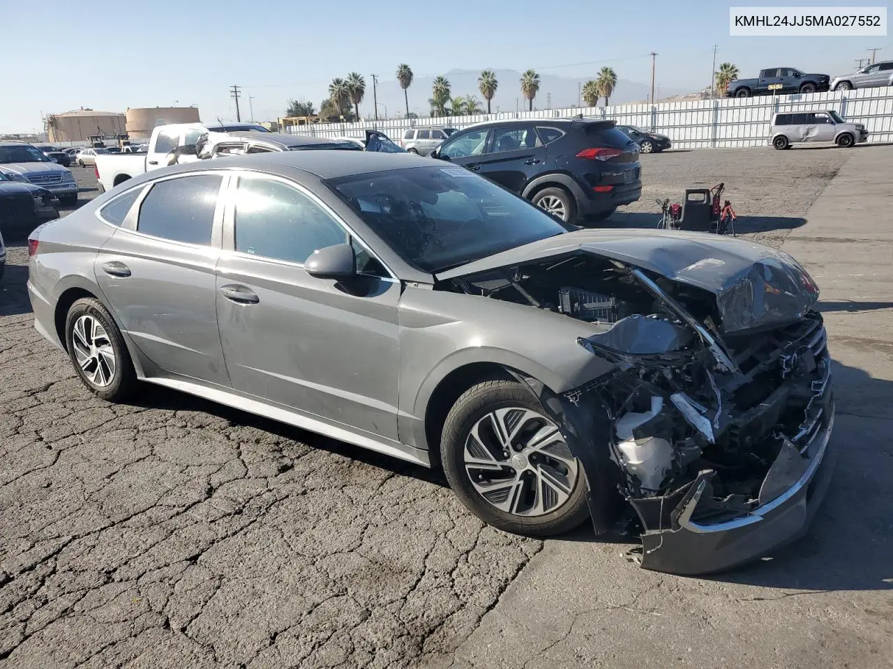 KMHL24JJ5MA027552 2021 Hyundai Sonata Hybrid