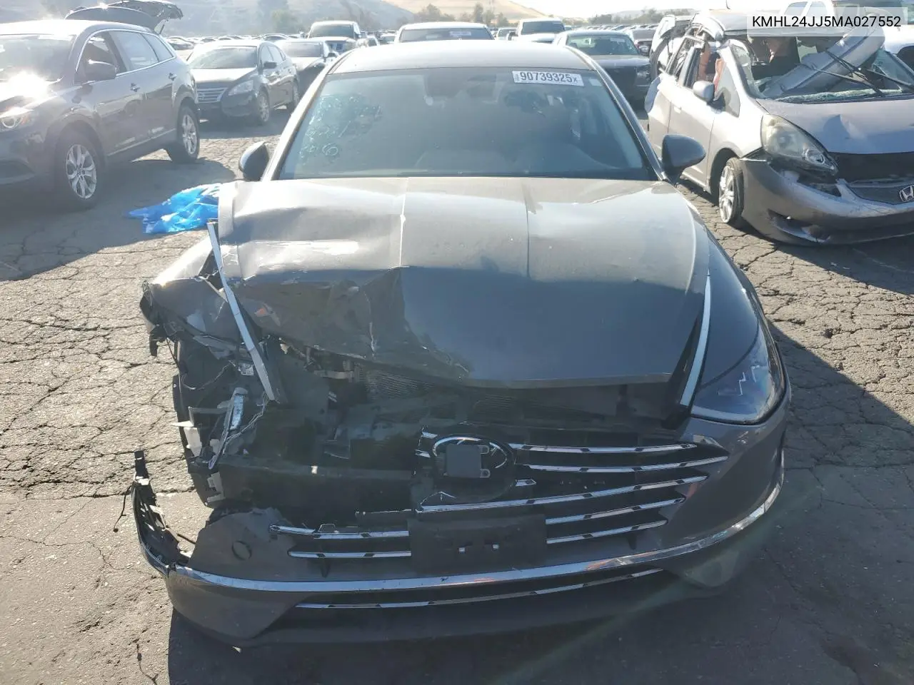 KMHL24JJ5MA027552 2021 Hyundai Sonata Hybrid