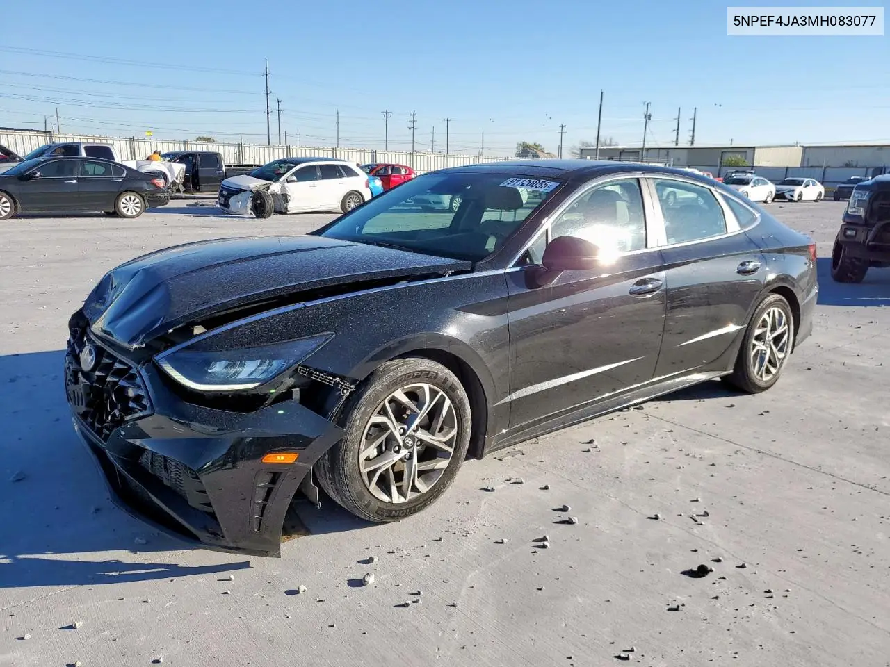 5NPEF4JA3MH083077 2021 Hyundai Sonata Sel