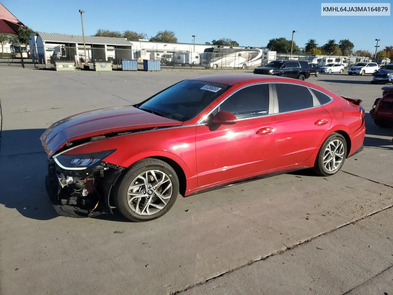KMHL64JA3MA164879 2021 Hyundai Sonata Sel