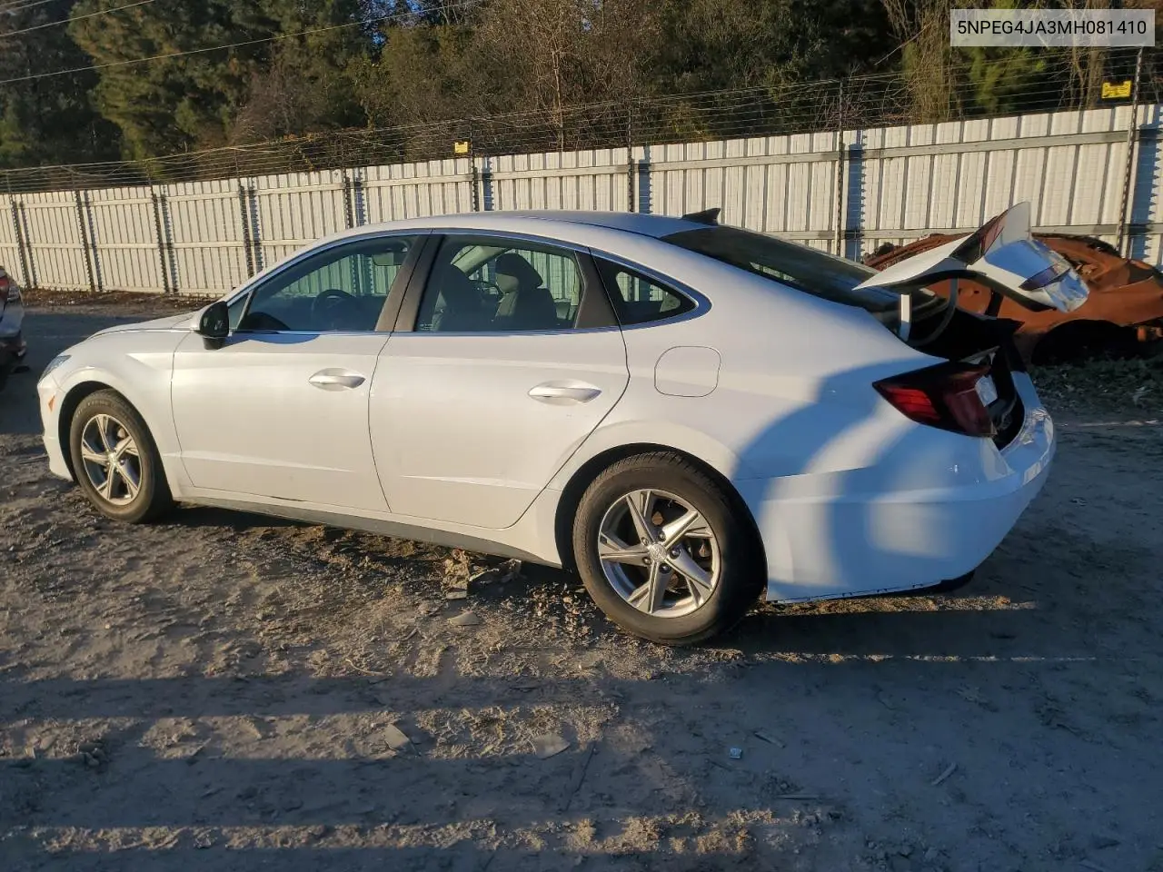 5NPEG4JA3MH081410 2021 Hyundai Sonata Se