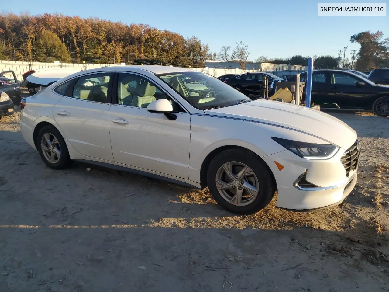 5NPEG4JA3MH081410 2021 Hyundai Sonata Se