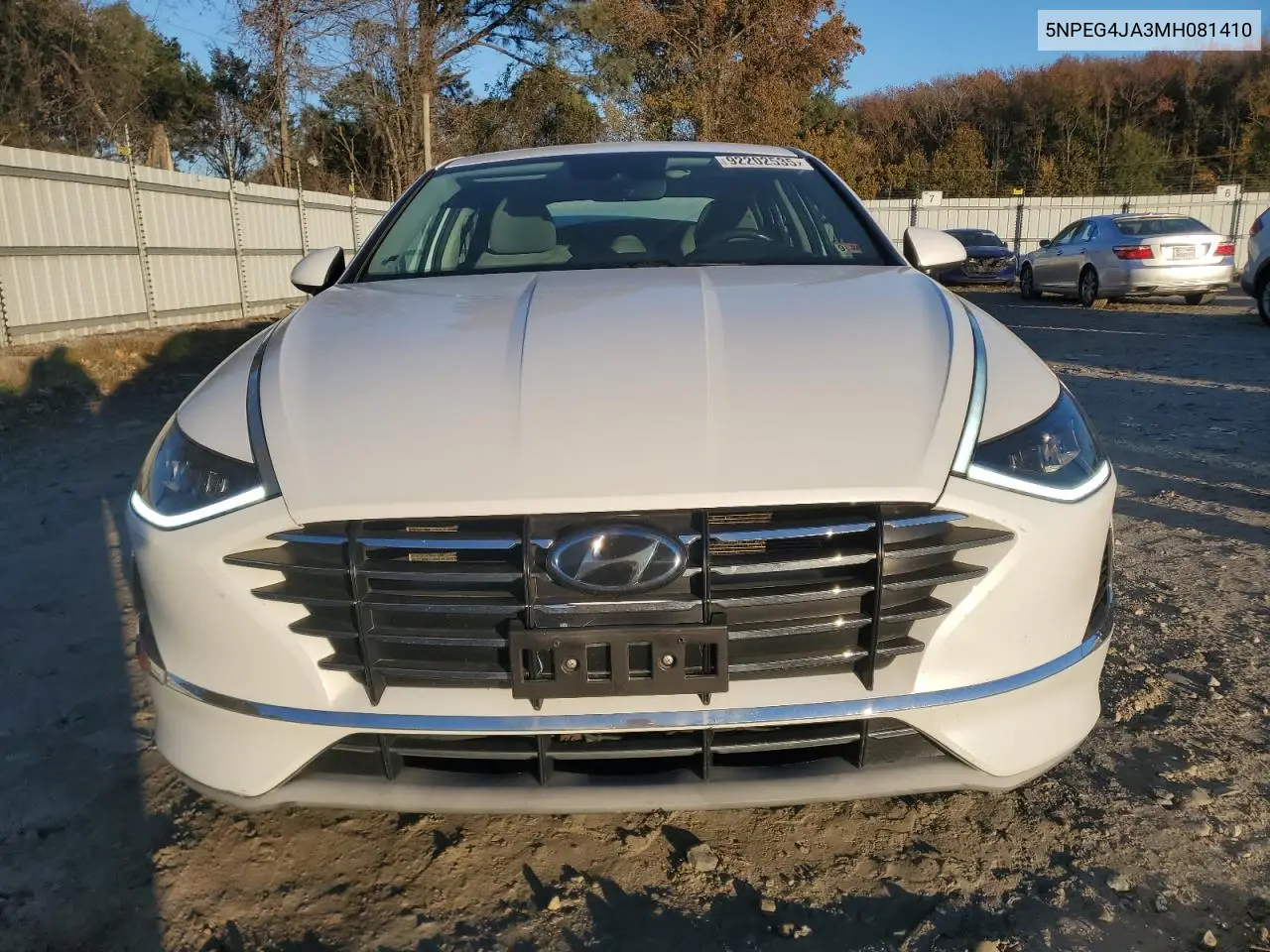 5NPEG4JA3MH081410 2021 Hyundai Sonata Se