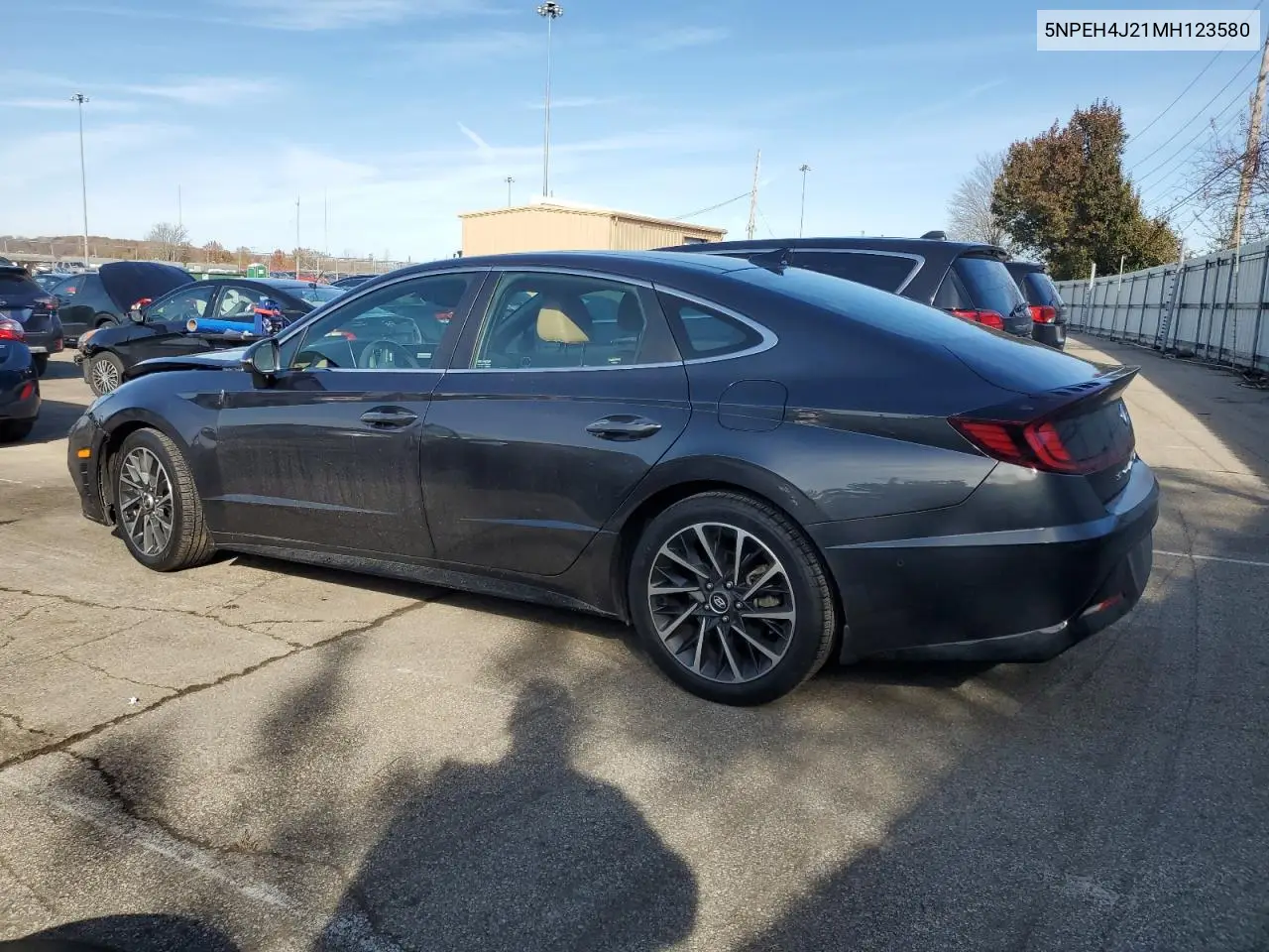 5NPEH4J21MH123580 2021 Hyundai Sonata Limited