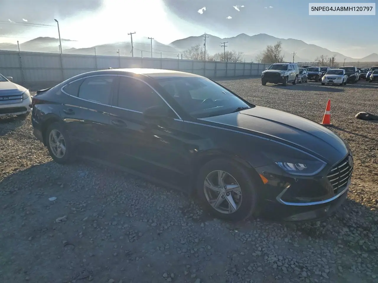5NPEG4JA8MH120797 2021 Hyundai Sonata Se