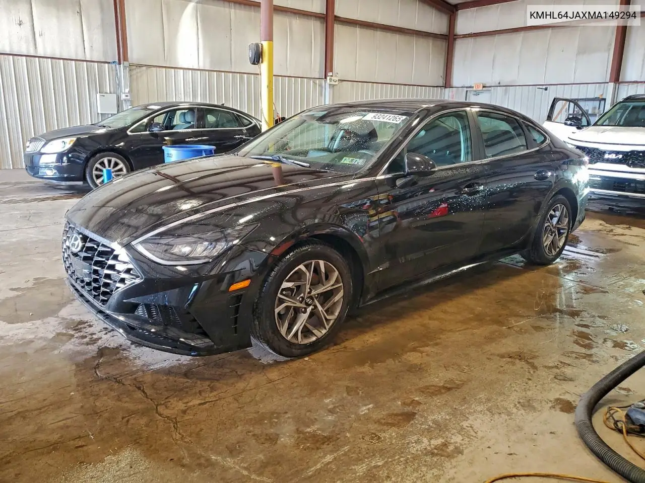 KMHL64JAXMA149294 2021 Hyundai Sonata Sel
