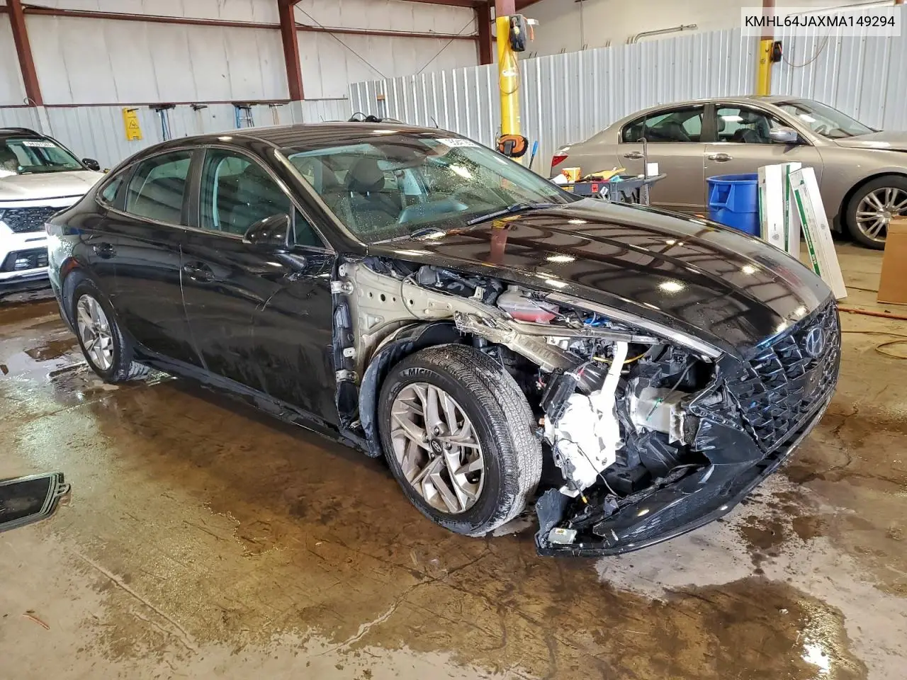 KMHL64JAXMA149294 2021 Hyundai Sonata Sel