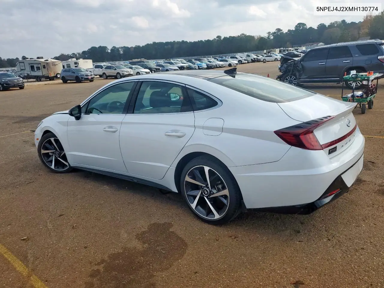 5NPEJ4J2XMH130774 2021 Hyundai Sonata Sel Plus