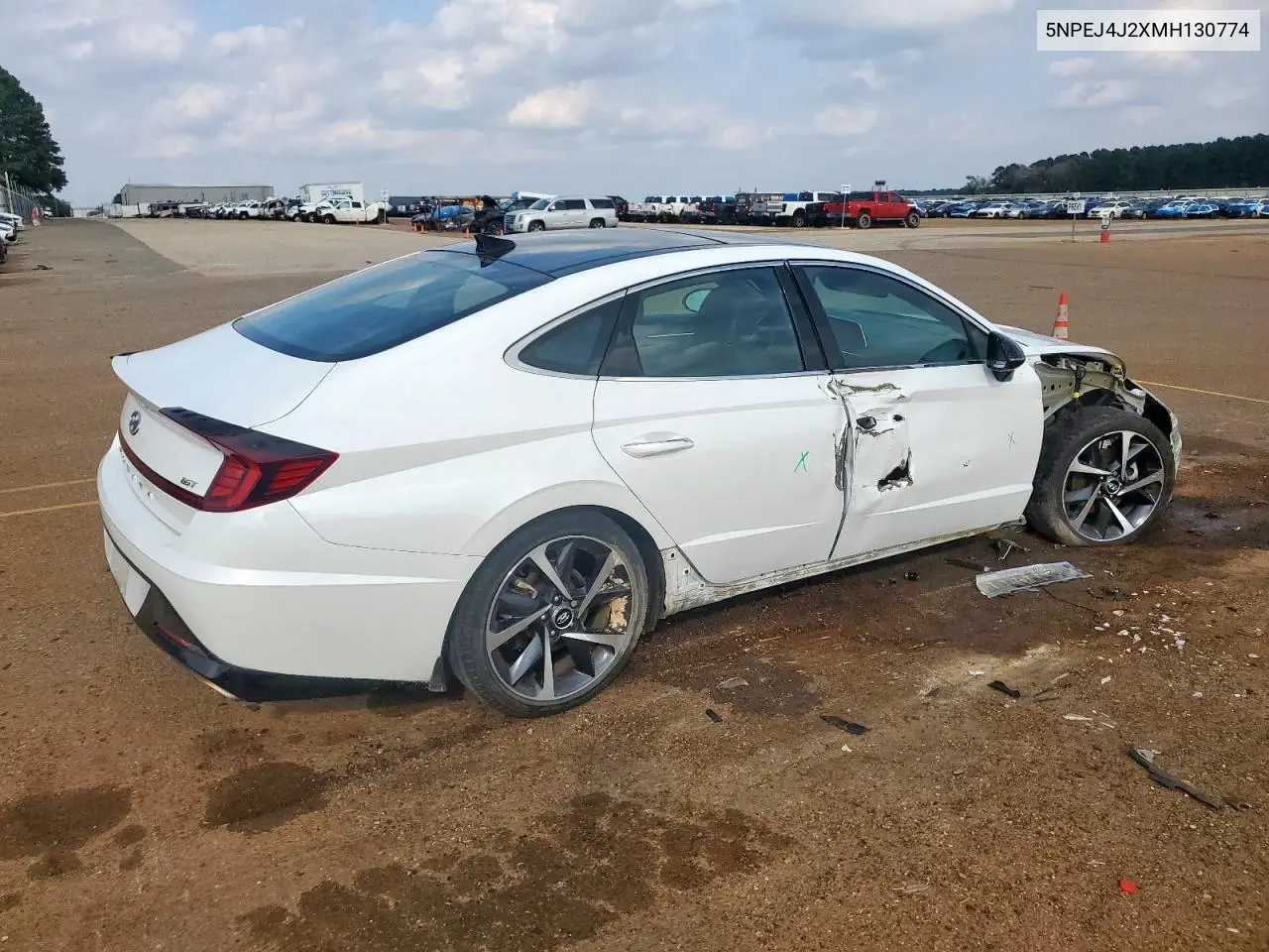 5NPEJ4J2XMH130774 2021 Hyundai Sonata Sel Plus