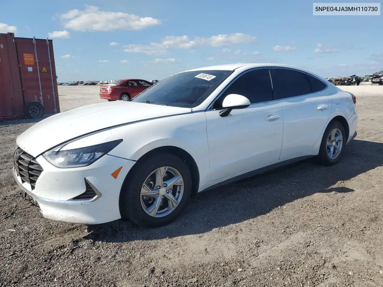 5NPEG4JA3MH110730 2021 Hyundai Sonata Se