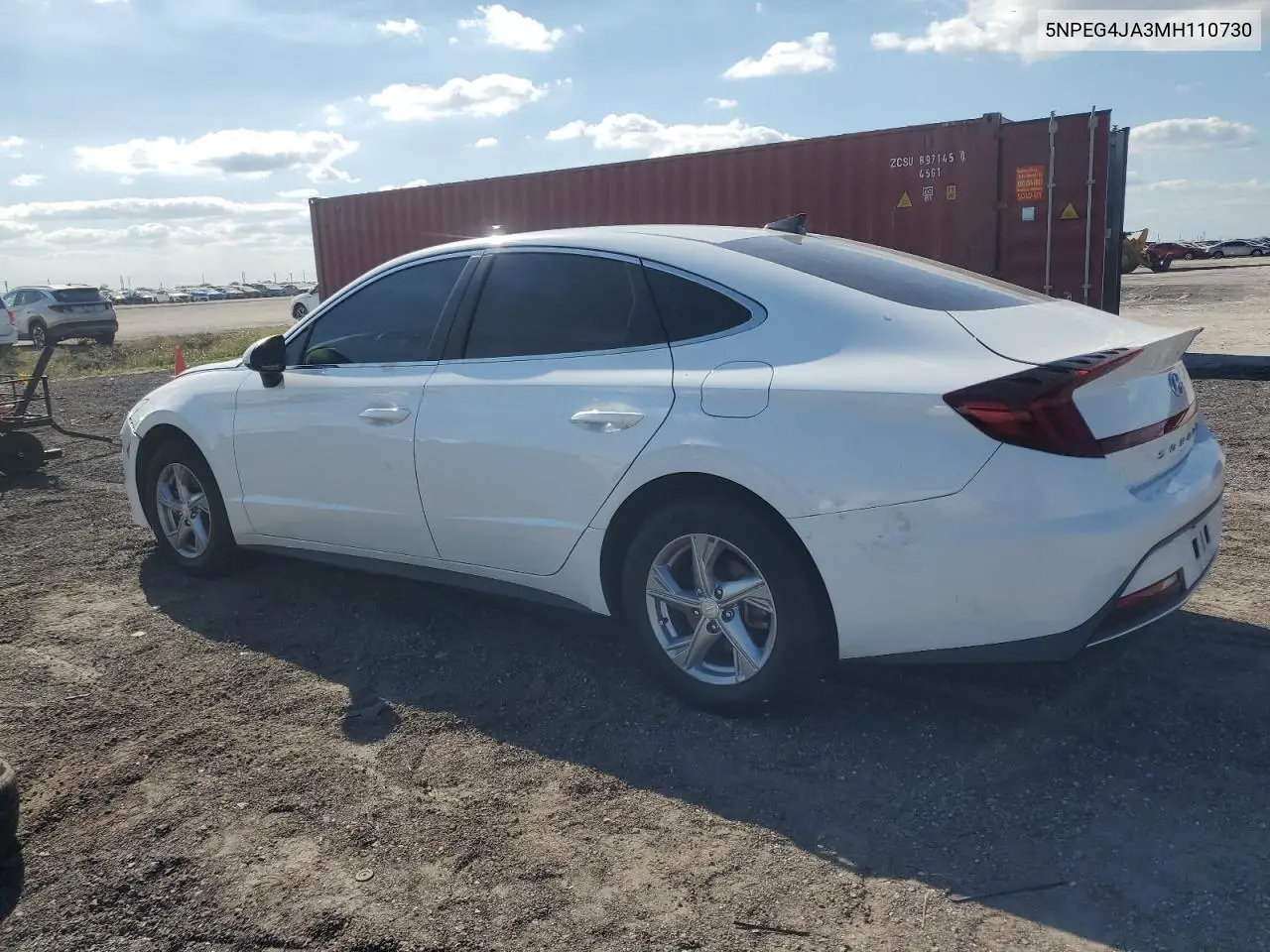 5NPEG4JA3MH110730 2021 Hyundai Sonata Se