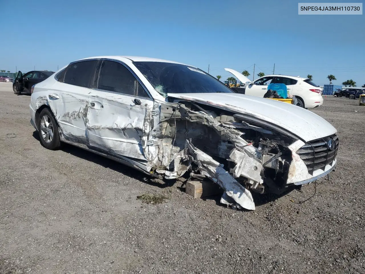5NPEG4JA3MH110730 2021 Hyundai Sonata Se