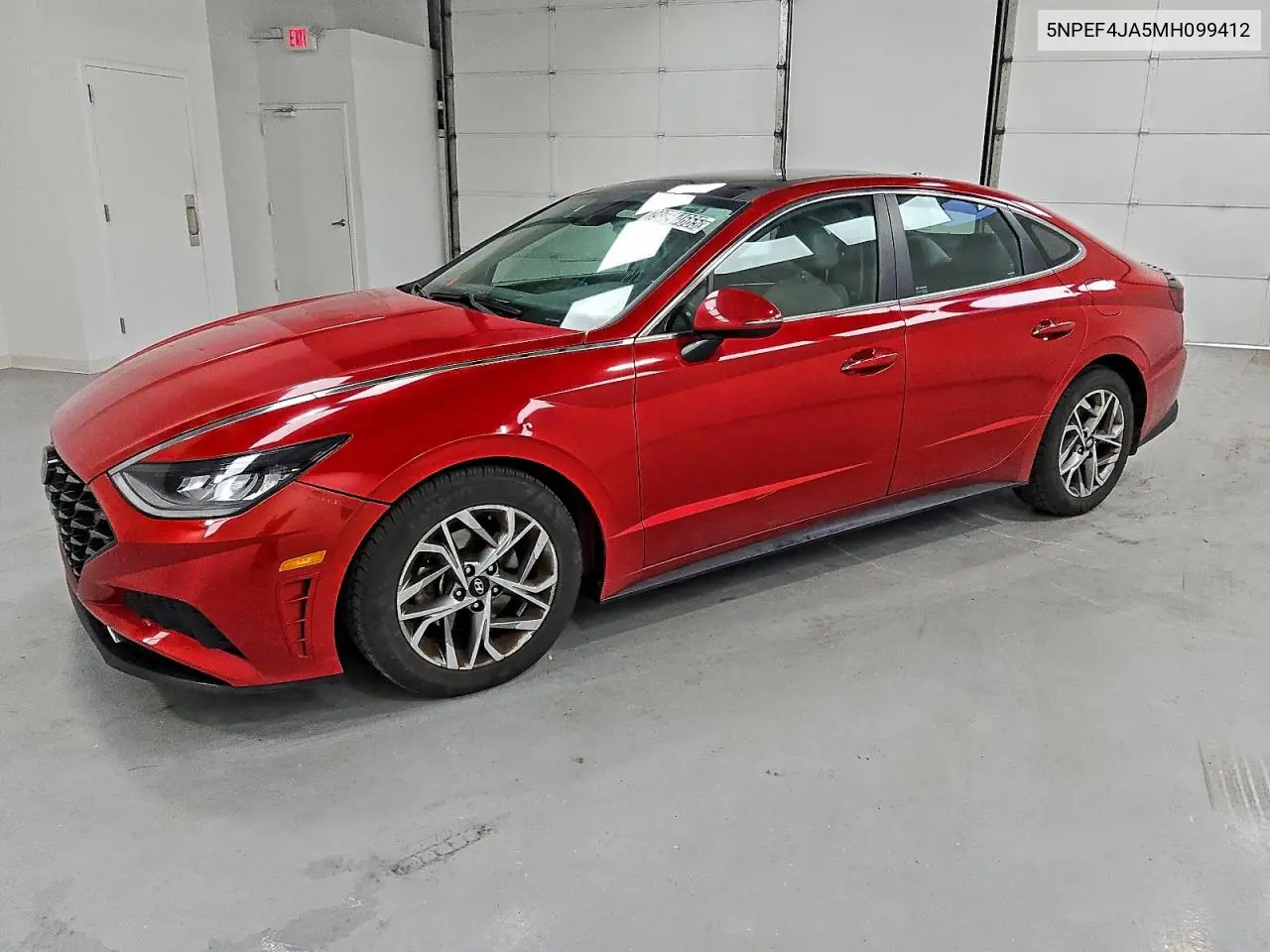 5NPEF4JA5MH099412 2021 Hyundai Sonata Sel