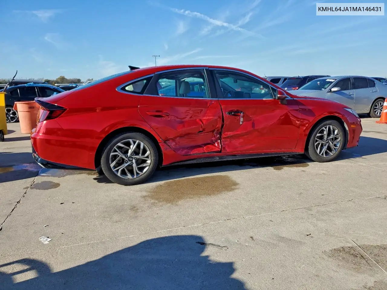 KMHL64JA1MA146431 2021 Hyundai Sonata Sel