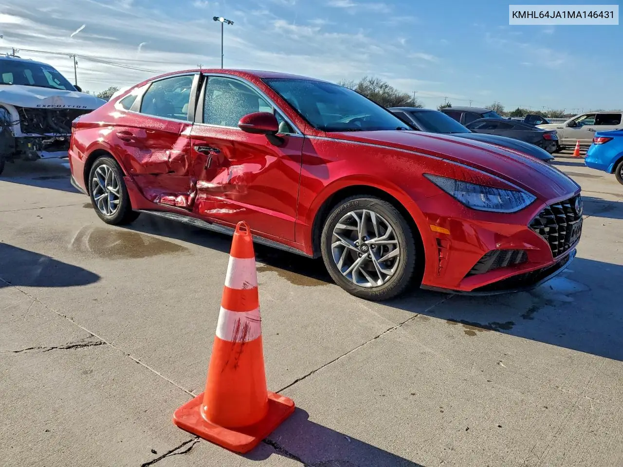 KMHL64JA1MA146431 2021 Hyundai Sonata Sel