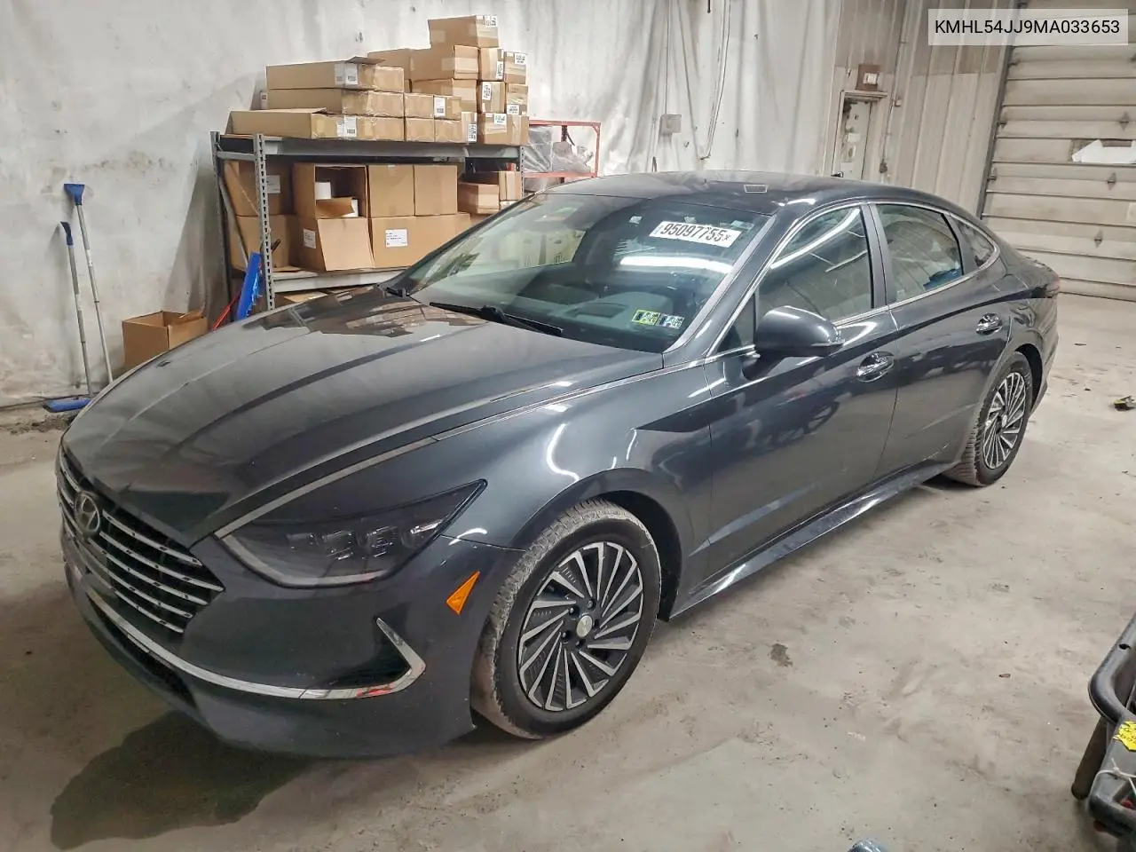 KMHL54JJ9MA033653 2021 Hyundai Sonata Hybrid