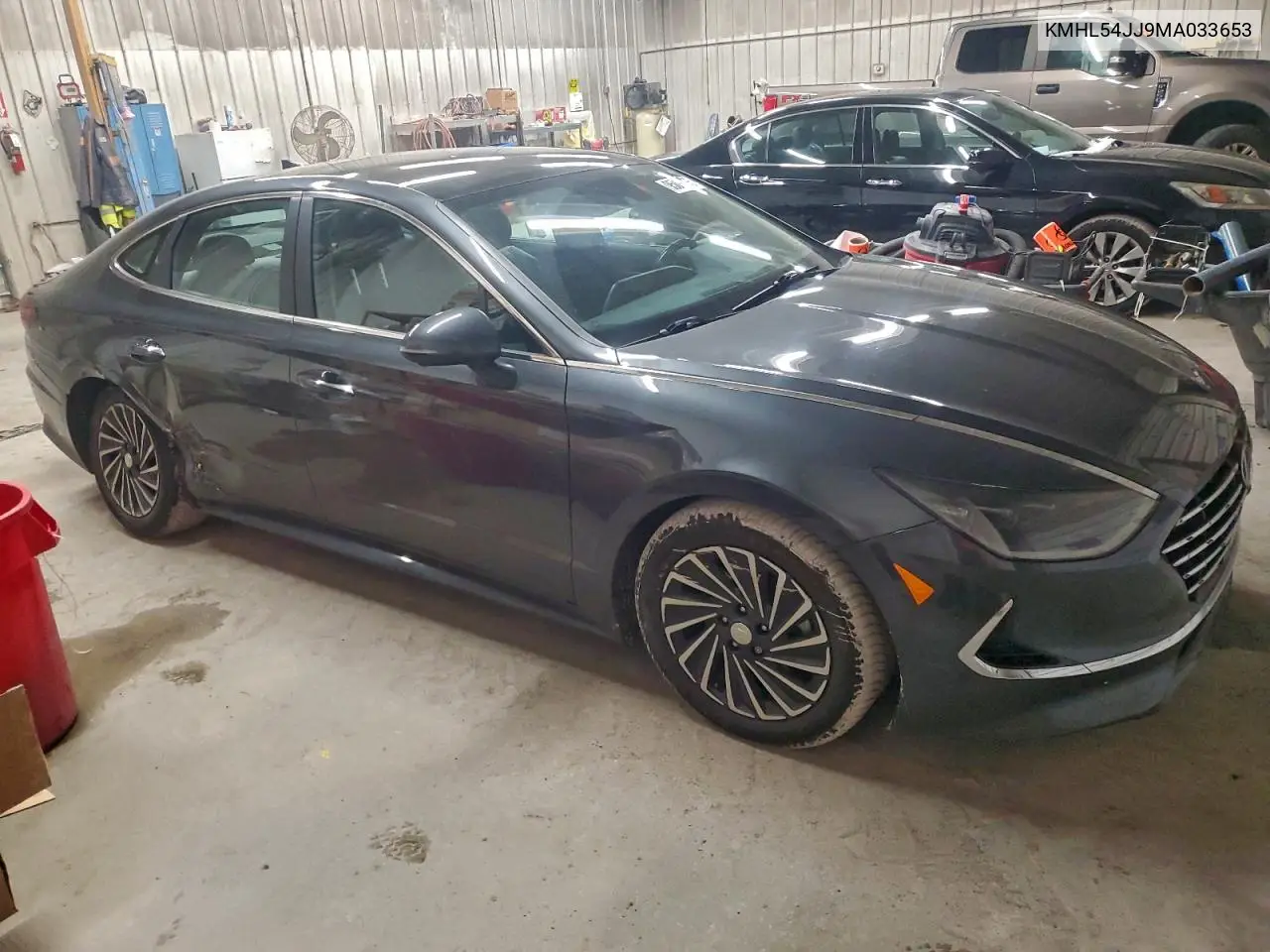 KMHL54JJ9MA033653 2021 Hyundai Sonata Hybrid