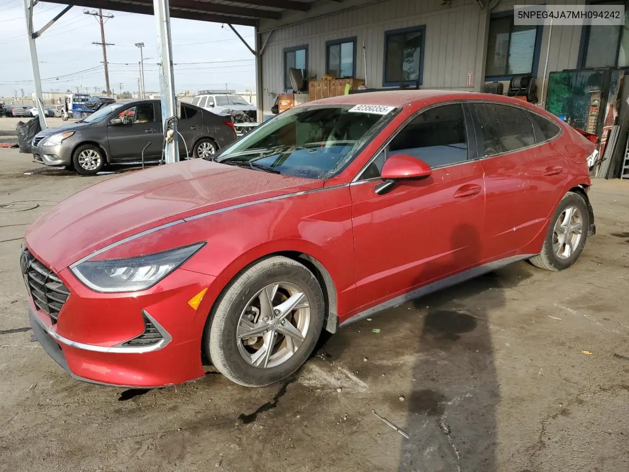 5NPEG4JA7MH094242 2021 Hyundai Sonata Se