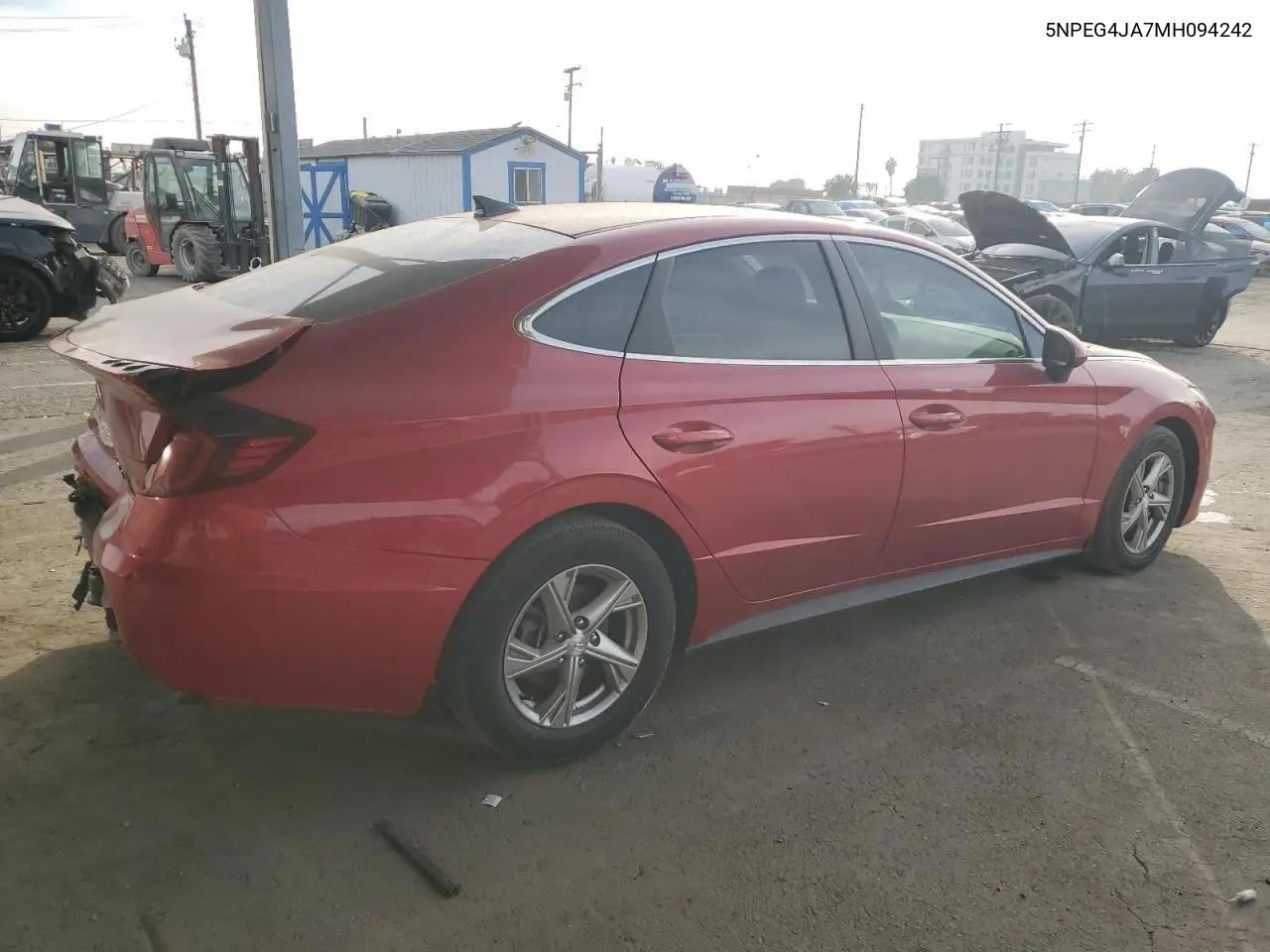 5NPEG4JA7MH094242 2021 Hyundai Sonata Se