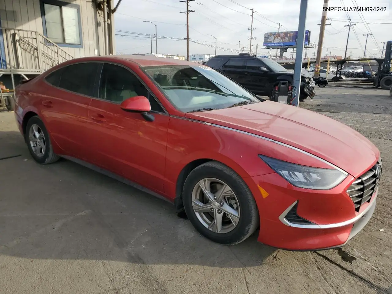 5NPEG4JA7MH094242 2021 Hyundai Sonata Se