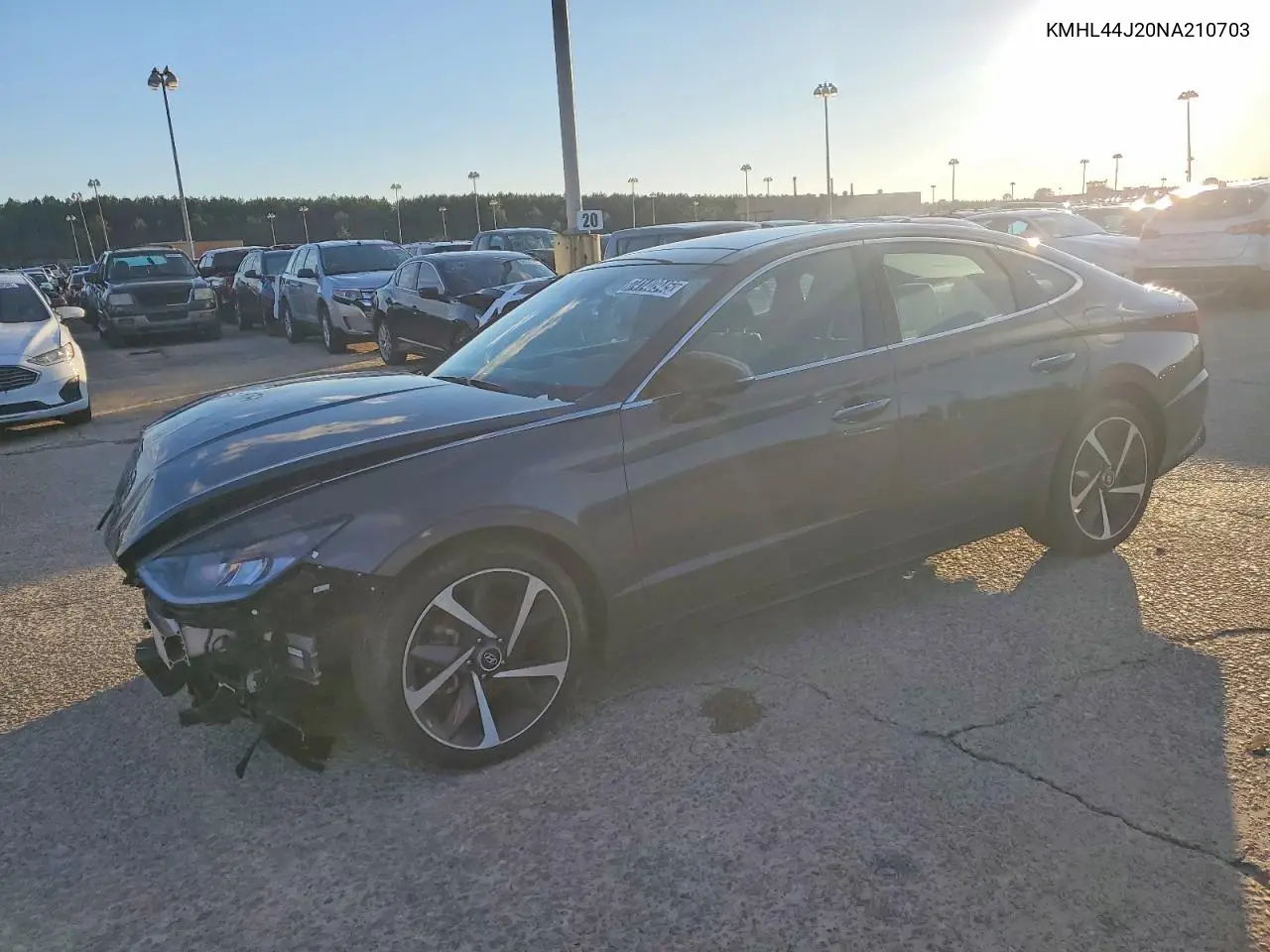 KMHL44J20NA210703 2022 Hyundai Sonata Sel Plus