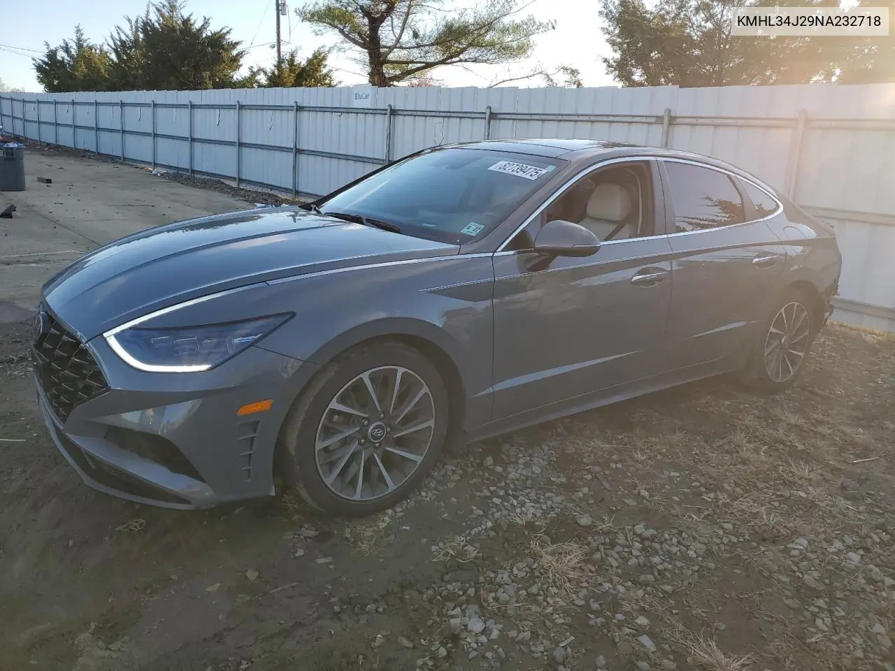 KMHL34J29NA232718 2022 Hyundai Sonata Limited