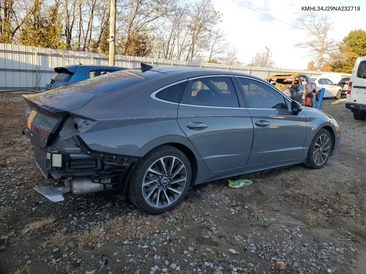 KMHL34J29NA232718 2022 Hyundai Sonata Limited