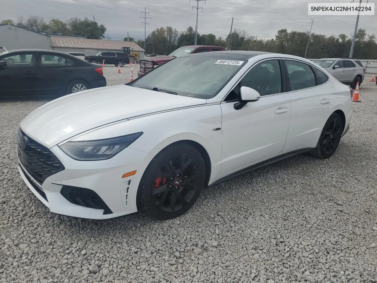 5NPEK4JC2NH142294 2022 Hyundai Sonata N Line