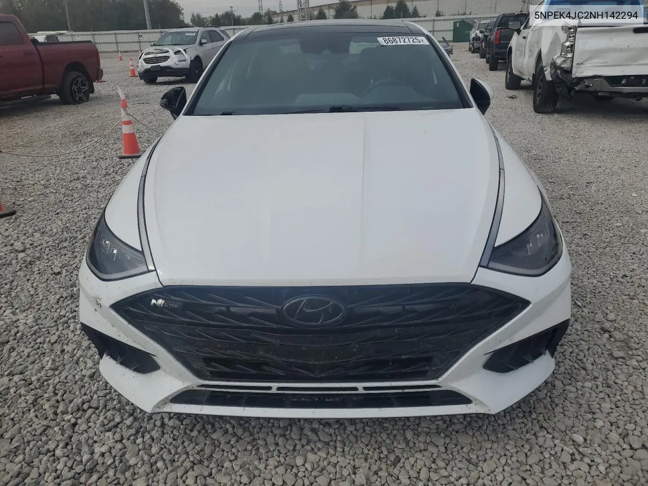 5NPEK4JC2NH142294 2022 Hyundai Sonata N Line